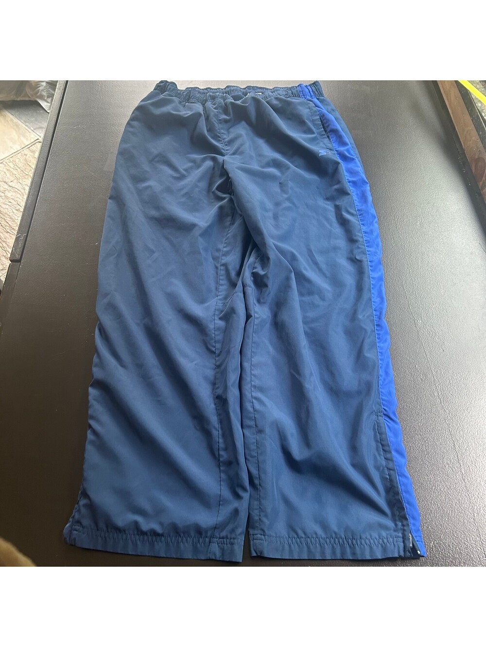 Vintage 90s Starter Men's Navy Blue Track Pants Size Large